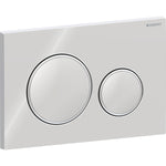 गैलरी व्यूवर में इमेज लोड करें, Geberit Sigma20 Round flush plate 115.882.KH.1 bright chrome/matt chrome/ bright chrome
