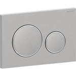 गैलरी व्यूवर में इमेज लोड करें, Geberit Sigma20 Round flush plate 115.882.SN.1 stainless steel brushed polished brushed
