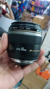 Used Canon EF-S 60mm f/2.8 Macro USM Fixed Lens