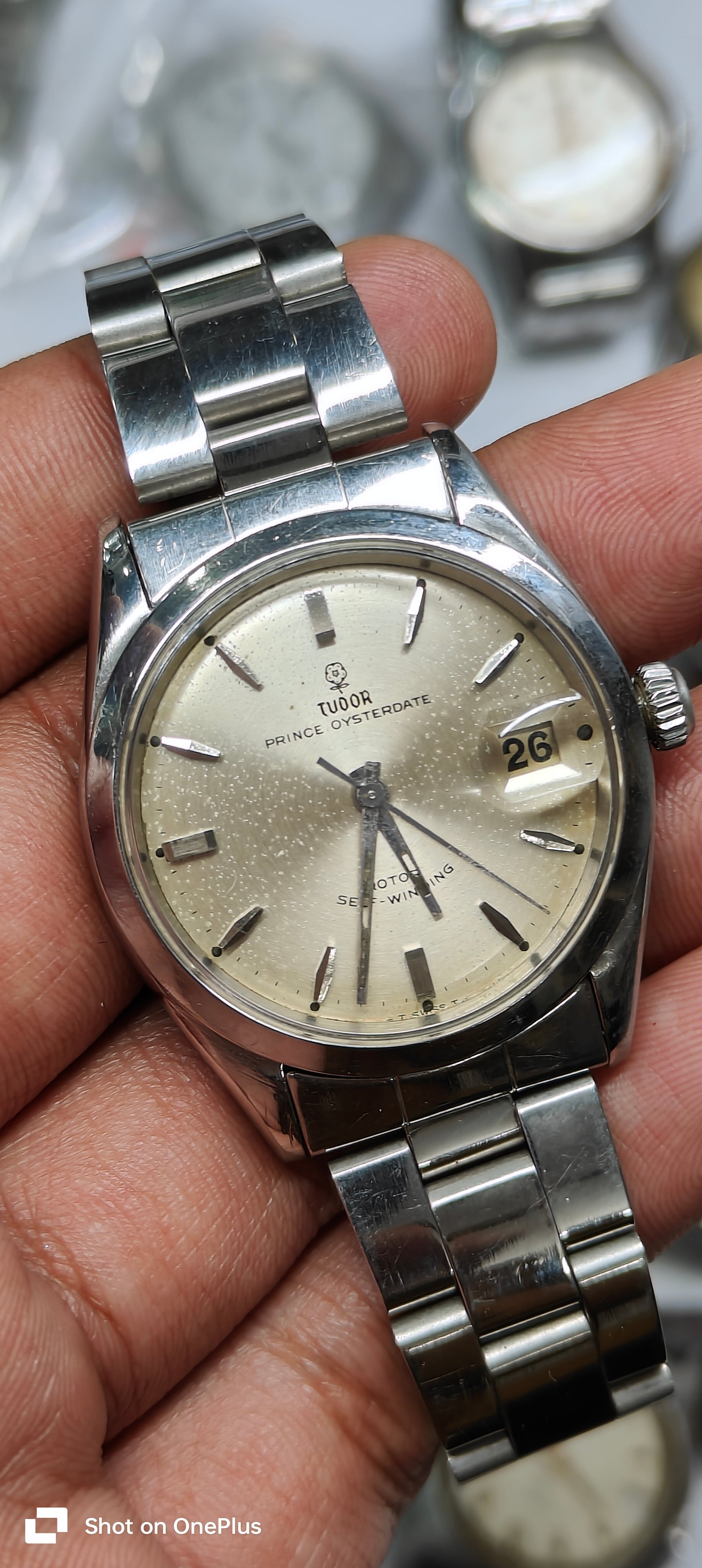 Tudor Rolex Vintage Tudor Rolex Prince Oyster Date 1960's Automatic