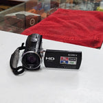 गैलरी व्यूवर में इमेज लोड करें, Used Sony Handycam Hdr-cx190 Camcorder 30x Zoom 5.3 Mega Pixels W/extras

