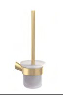 Load image into Gallery viewer, Kohler Toilet brush holder in french gold K-25430IN-AF
