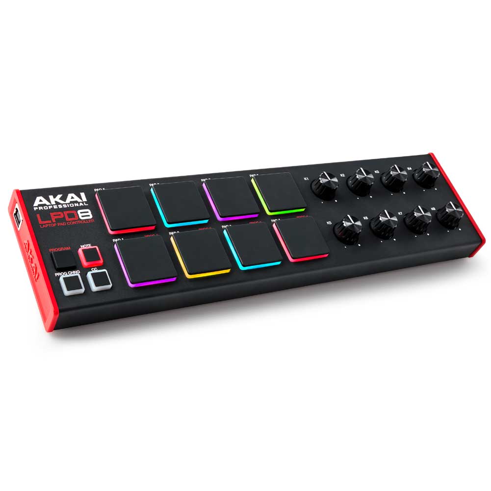 Akai LPD8 MKII Laptop Pad MIDI Controller With MPC Beats Software Pack