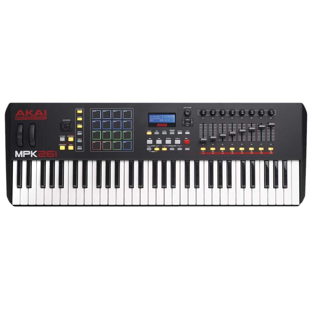 Akai Professional MPK261 61-key MIDI Controller With MPC Beats Software Pack