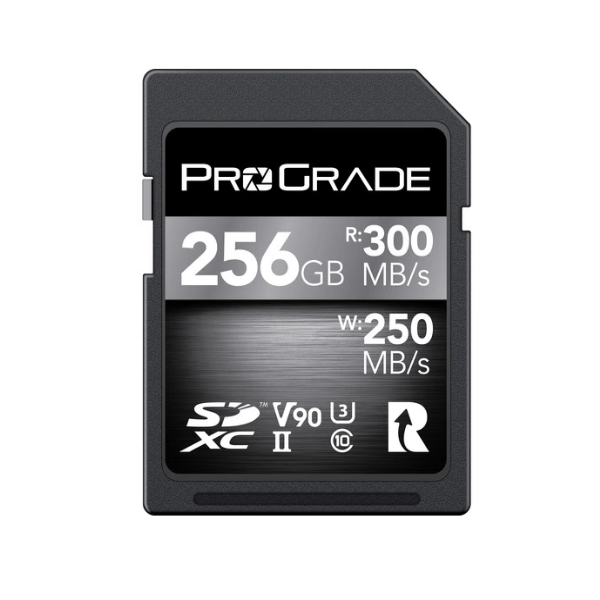 Used ProGrade Digital 256GB UHS-II SDXC Memory Card