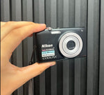 Load image into Gallery viewer, Used Nikon Coolpix S2500 Digital Camera with 4X Optical Zoom Black
