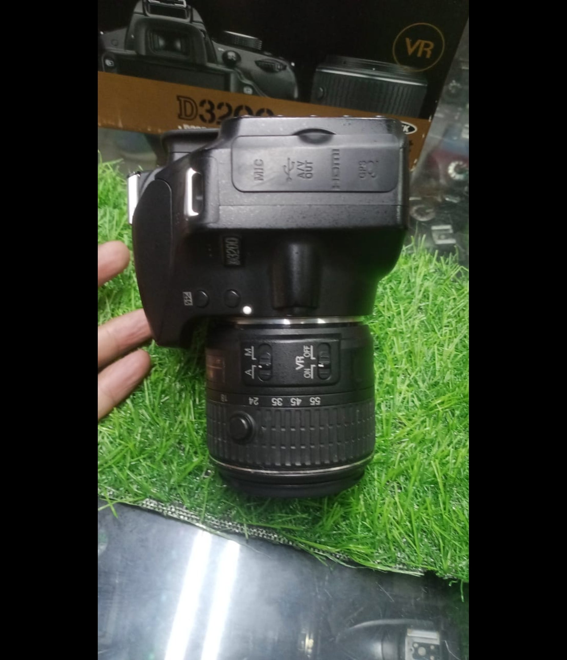 Used Nikon D3200 Camera with AF-S 18-55mm lens