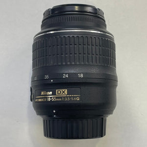 Used Nikon AF-S 18-55mm DX VR Zoom Lens for Nikon DSLR Camera