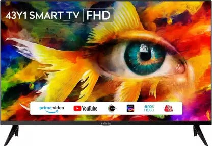 Open Box, Unused Infinix Y1 109 cm (43 inch) Full HD LED Smart Linux TV with Wall Mount  (43Y1)
