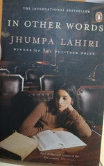गैलरी व्यूवर में इमेज लोड करें, (Used) In Other Words - Jhumpa Lahiri (Papercover)

