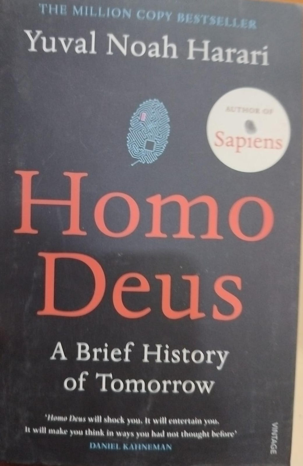 (Used) Homo Deus: A Brief History of Tomorrow Harari, Yuval Noah (Paperback)