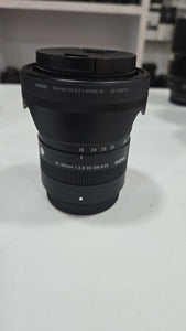 Used Sigma 18-50mm DC DN Contemporary Lens for FujiFilm