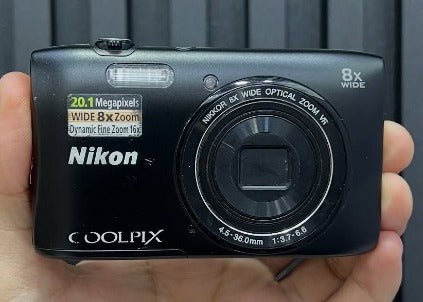 Vintage Nikon COOLPIX S3600 20.1 MP Digital Camera
