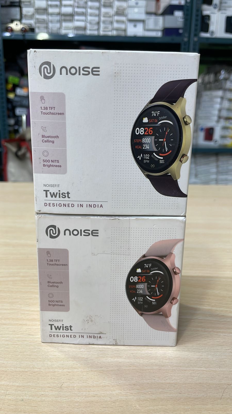 Open Box, Unused Noise Twist Bluetooth Calling Smart Watch with 1.38" TFT Biggest Display