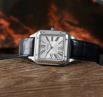 गैलरी व्यूवर में इमेज लोड करें, Pre Owned Cartier Santos De Cartier Men Watch WSSA0032
