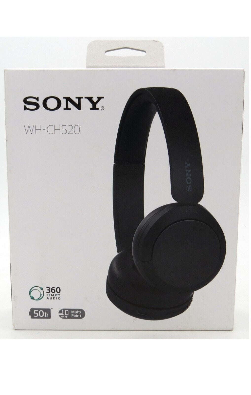 Open Box, Unused Sony WH-CH520 with 50 Hrs Playtime, DSEE Upscale, Multipoint Connection