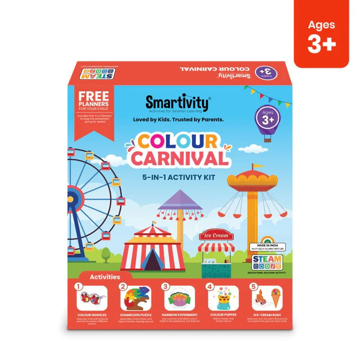 Smartivity Colour Carnival 3-6 Years DIY Activity Kit