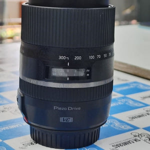 Used Tamron B016E 16-300mm F/3.5 6.3 Di II VC PZD Lens for Canon DSLR Camera Black