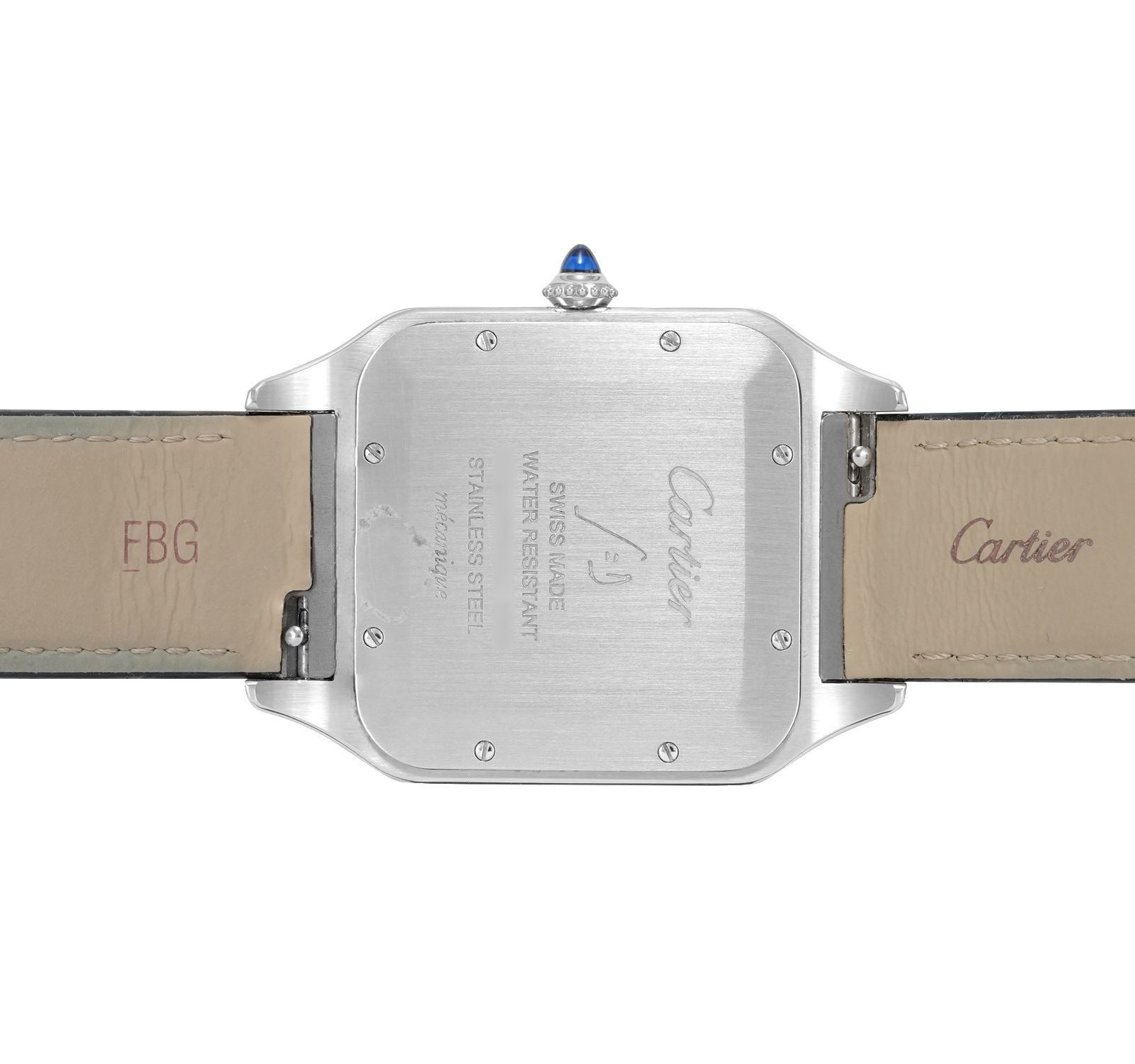Pre Owned Cartier Santos De Cartier Men Watch WSSA0032
