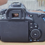 Load image into Gallery viewer, Used Canon EOS 60D 18MP Digital SLR Camera Black with Body Only Memory Card

