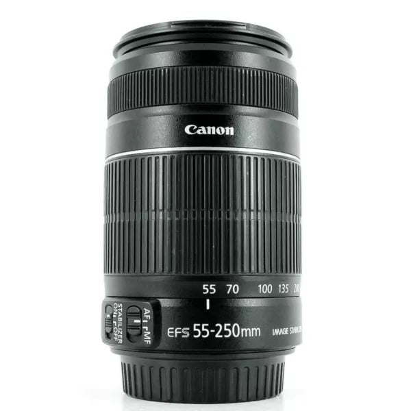 Used Canon EF-S 55-250mm IS ii Telephoto Zoom Lens