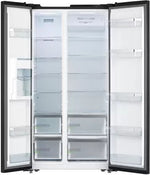 Load image into Gallery viewer, Midea 661 L Frost Free Side by Side Refrigerator Glass Door Finish MDRS853FGG22IND
