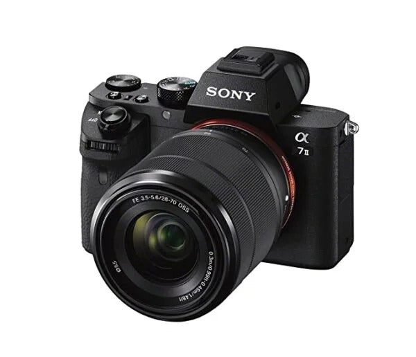 Used Sony ILCE-7M2K 24.3MP Digital SLR Camera Black with SEL2870 Lens