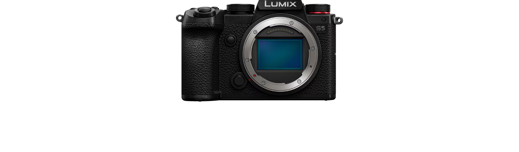 Panasonic DC LUMIX Series DC-S5 Mirrorless Camera Body Lens Black