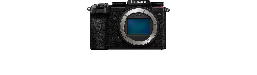 Panasonic DC LUMIX Series DC-S5 Mirrorless Camera Body Lens Black