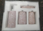 Load image into Gallery viewer, Obsessions Alvina Bathroom Accessories Set - 4 Pcs
