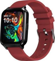 Open Box, Unused Fire-Boltt Tornado Bluetooth Calling Smartwatch Smartwatch Maroon Strap, Free Size