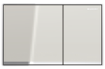 Load image into Gallery viewer, Geberit Sigma60 flush plate 115.640.JL.1 glass sand grey
