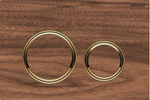Load image into Gallery viewer, Geberit Sigma50 Round flush plate 115.652.JX.1 brass wood dark brown
