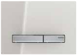 Load image into Gallery viewer, Geberit Sigma50 Square flush plate 115.788.JL.2 glass sand grey
