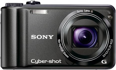 Vintage Sony Cyber-shot DSC-H55 14.1MP Digital Camera with 10x Wide Angle Optical Zoom