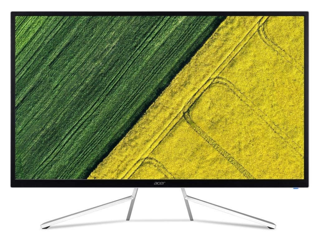 Open Box Unused Acer Et322Qk 31.5 Inch (80 cm) 4K Uhd 3840 X 2160 Pixels Backlit Led Monitor 100 Srgb I HDR 10 Ready I Acer Vision & Eye Care I Stereo Speakers Black