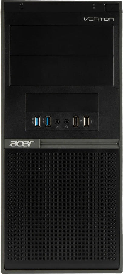 Open Box, Unused Acer Veriton M200 (UX.BC7SI.F75) Pentium Gold Dual Core (G5420) (4 GB RAM/Intel UHD Graphics 610 Graphics/1 TB Hard Disk/64 GB SSD Capacity/Windows 10 (64-bit)) Full Tower
