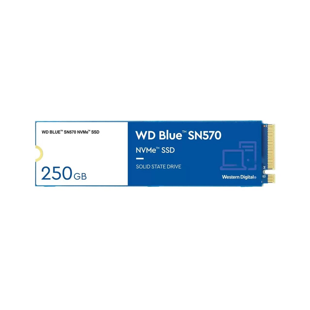 Open Box, Unused Western Digital WD Blue SN570 NVMe 250GB, Internal Solid State Drive (SSD)