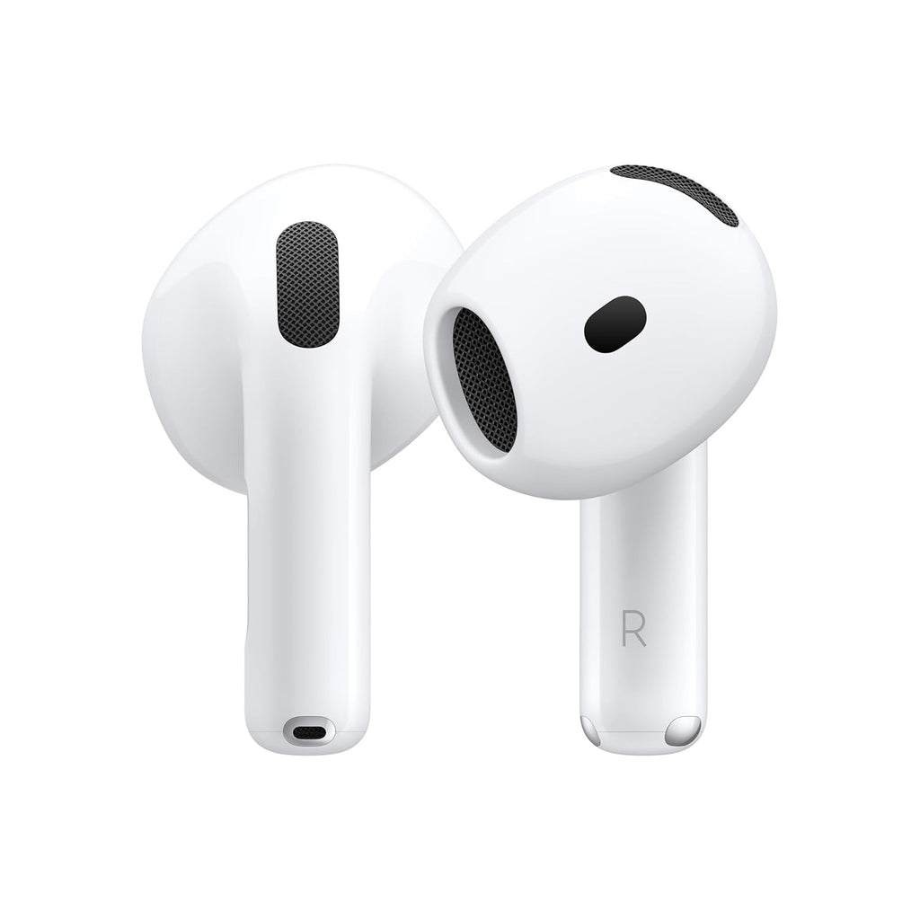 Open box, Unused Apple AirPods 4 Wireless Earbuds, Bluetooth Headphones, with Active Noise Cancellation, Adaptive Audio, Transparency Mode, Personalised Spatial Audio, USB-C Charging Case, Wireless Charging, H2 Chip