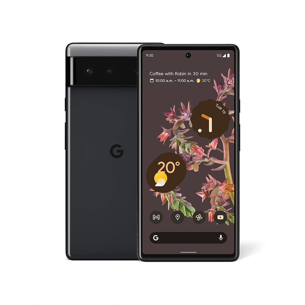 Used Google Pixel 6 (Black, 8GB RAM, 128GB Storage)