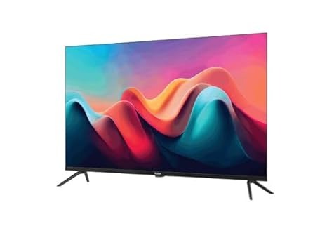 Open Box Unused Haier 109 Cm (43 Inch) 4K Ultra HD Smart LED TV Black (LE43K800UGT)