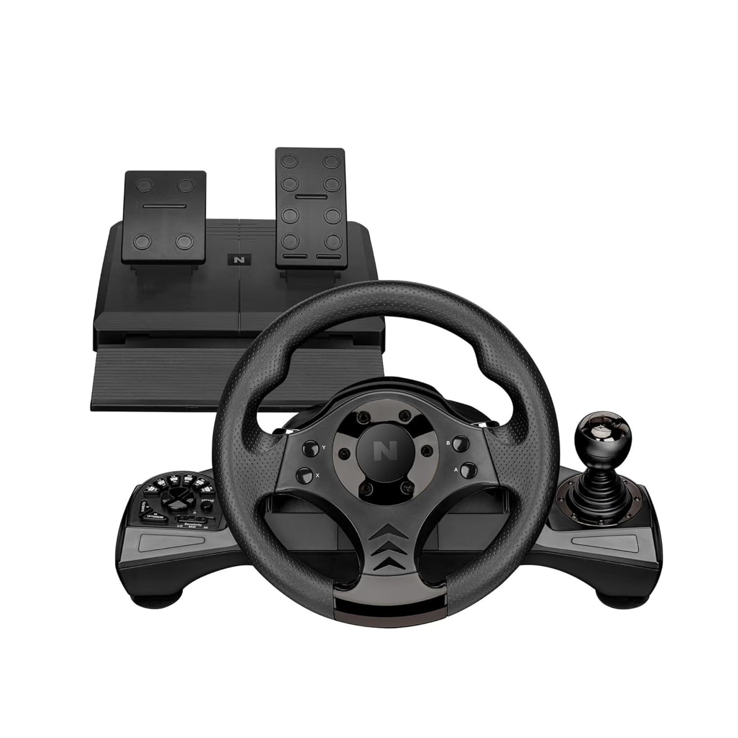 Open Box, Unused Nitho Drive PRO V16 Gaming Racing Wheel with Shifter and Floor Pedals