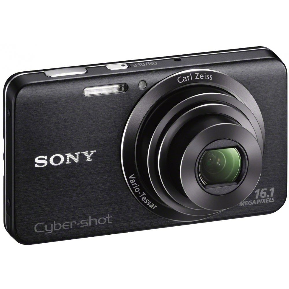 Vintage Sony Cyber-Shot DSC-W630 16.1MP Point-and-Shoot Digital Camera (Black)