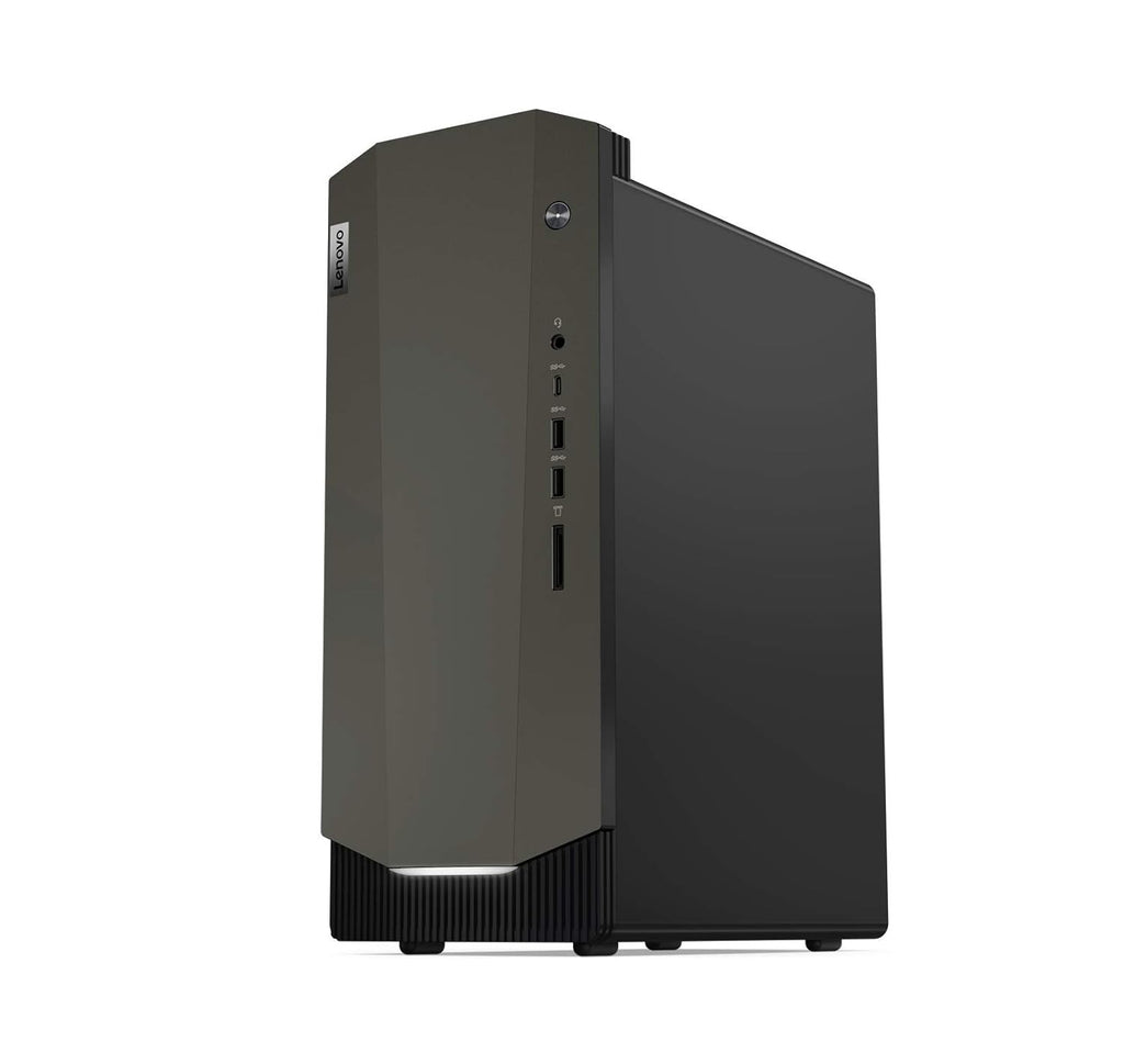 Open Box, Unused Lenovo IdeaCentre G5 Gaming Desktop (10th Gen Intel Core i5-10400/8GB/1TB HDD + 256GB SSD/Windows 10/NVIDIA GTX 1650 Super 4GB GDDR6 Graphics), Raven Black (90N9003DIN)