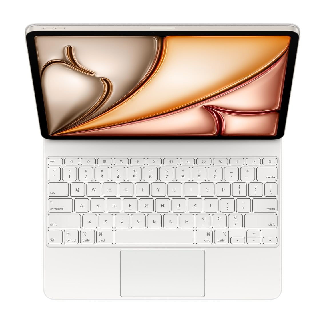 Open box, Unused Apple Magic Keyboard for iPad Air 13 inch MJQL3HN/A Bluetooth Tablet Keyboard  (White)