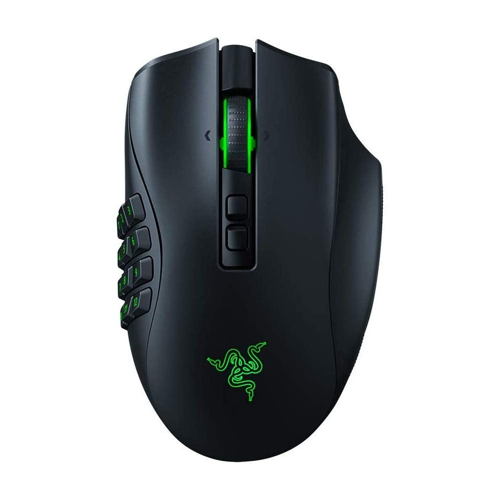 Open box, Unused Razer Naga Pro Modular Bluetooth Wireless RGB Gaming Mouse with 3 Swappable Side Plates