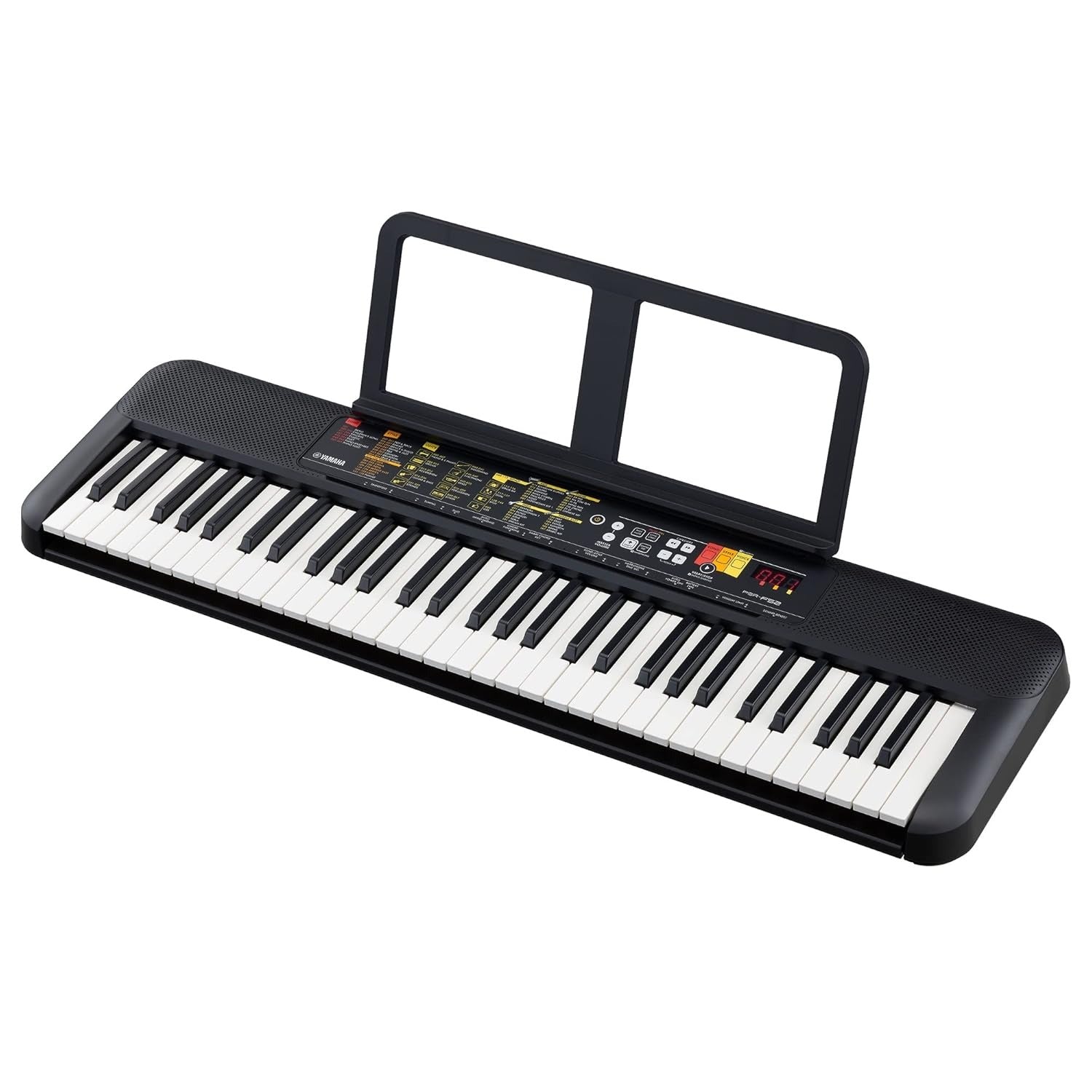 Open box, Unused YAMAHA Psr-F52 Portable Keyboard With 61 Keys, Black