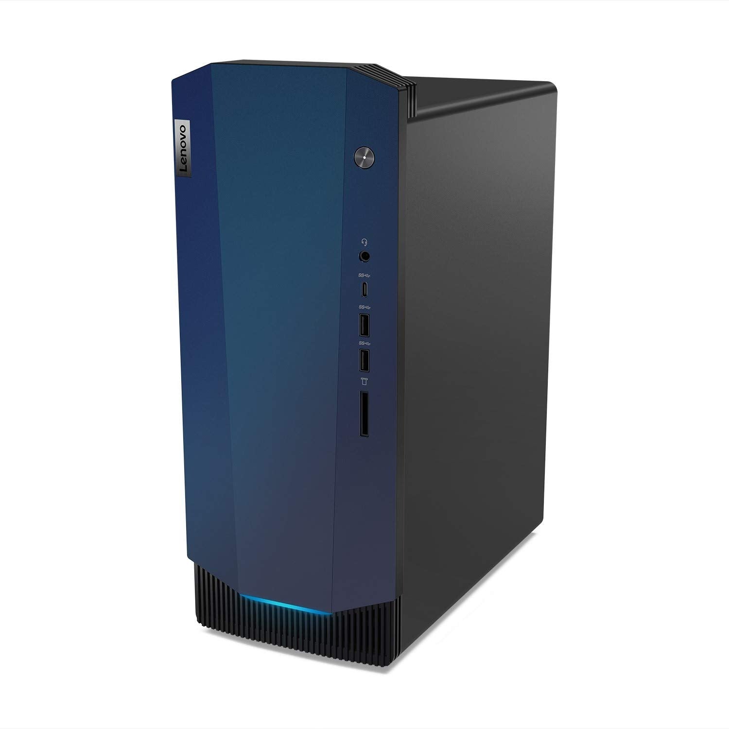 Open Box, Unused Lenovo IdeaCentre Gaming 5 Desktop (AMD Ryzen 5 5600G/16GB/512GB SSD/Windows 10/NVIDIA GeForce RTX 3060 12GB GDDR6 Graphics), Raven Black (90RW004CIN)