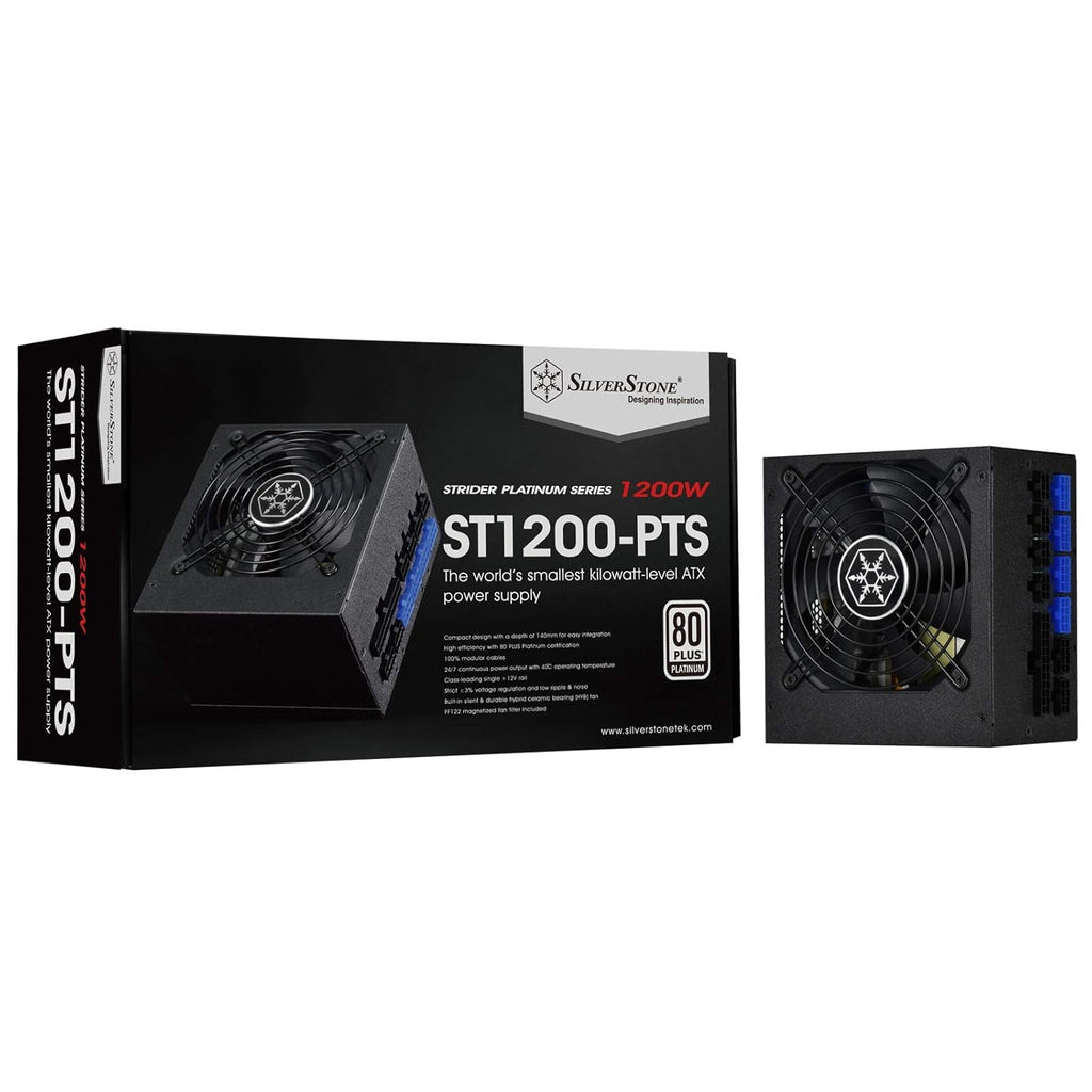 Open box, Unused SilverStone Technology 1200 Watt Fully Modular 80 Plus Platinum Power Supply