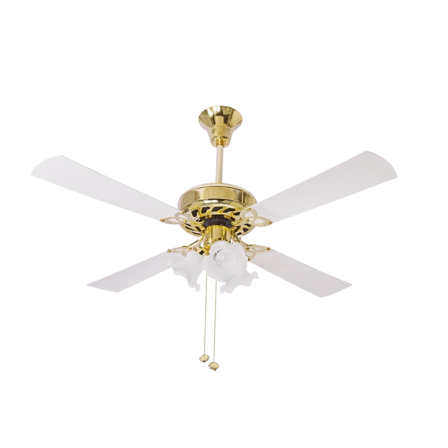 Open Box, Unused Crompton Uranus 1200 mm (48 inch) Decorative Ceiling Fan with Lights (Ivory) (URANUS1200IVY)